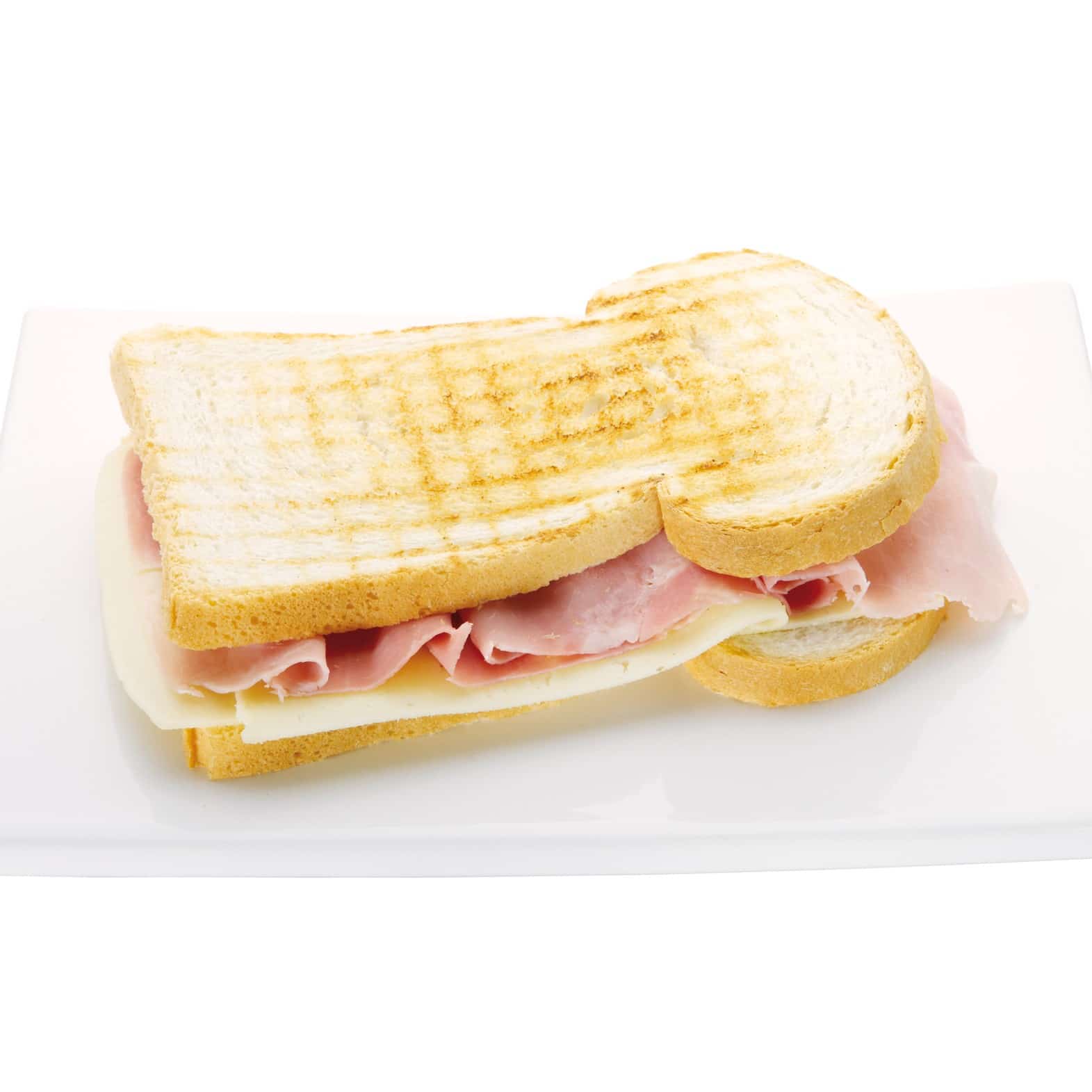 TOAST WITH HAM AND CHEESE - € 2.50